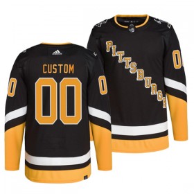 Pittsburgh Penguins tröja Customized Adidas Svart Tredje Authentic - NHL Tröjor Herr